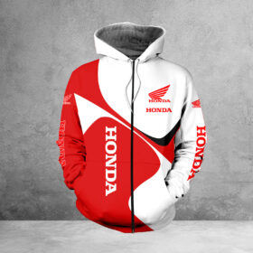 Hoodie zippé Honda Motorcycle