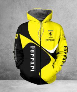 Hoodie zippé Ferrari