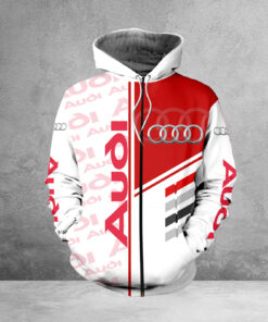 Hoodie zippé Audi