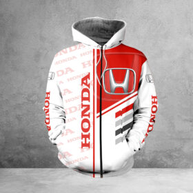 Hoodie zippé Honda
