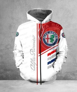 Hoodie zippé Alfa Romeo
