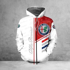 Hoodie zippé Alfa Romeo