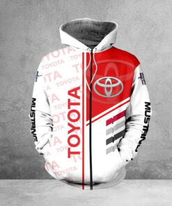 Hoodie zippé Toyota