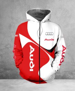 Hoodie zippé Audi