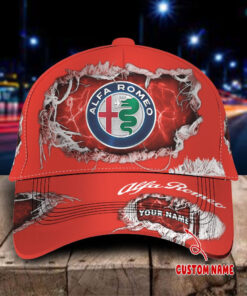 Casquette Alfa Romeo Red