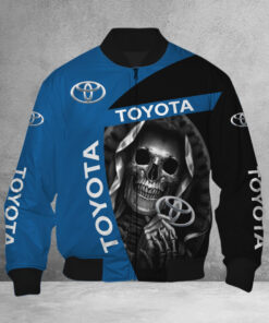 Blouson bomber Toyota Blue