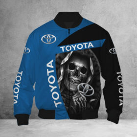 Blouson bomber Toyota Blue