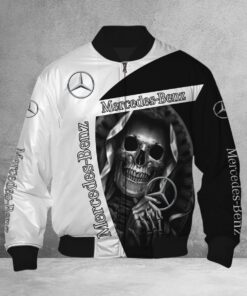 Blouson bomber Mercedes-Benz White
