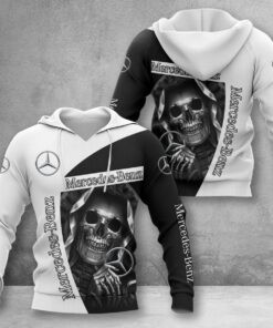 Sweat à capuche Mercedes-Benz White