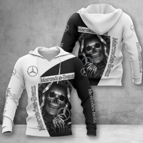 Sweat à capuche Mercedes-Benz White