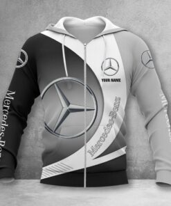 Hoodie zippé Mercedes-Benz White