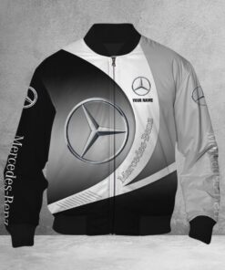 Blouson bomber Mercedes-Benz White