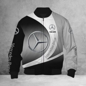 Blouson bomber Mercedes-Benz White