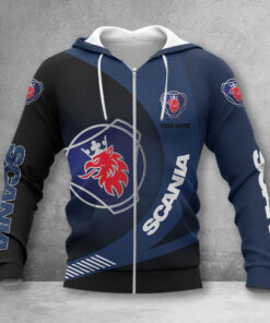 Hoodie zippé Scania