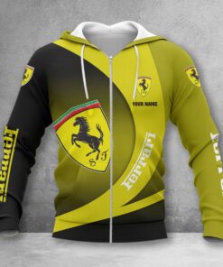 Hoodie zippé Ferrari