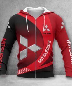 Hoodie zippé Mitsubishi