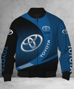 Blouson bomber Toyota Blue