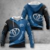 Sweat à capuche Toyota Blue