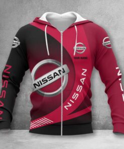 Hoodie zippé Nissan