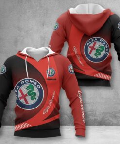 Sweat à capuche Alfa Romeo Red