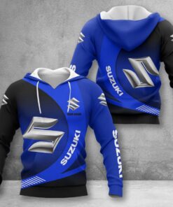 Sweat à capuche Suzuki Blue