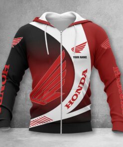 Hoodie zippé Honda Motorcycle