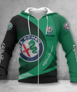Hoodie zippé Alfa Romeo