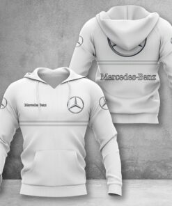 Sweat à capuche Mercedes-Benz White