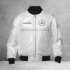 Blouson bomber Mercedes-Benz White