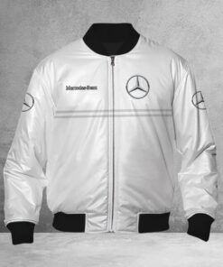 Blouson bomber Mercedes-Benz White