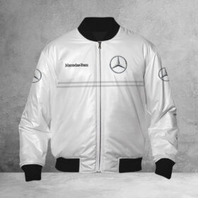 Blouson bomber Mercedes-Benz White