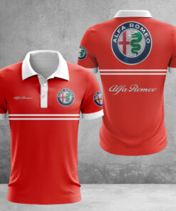 Polo Alfa Romeo Red