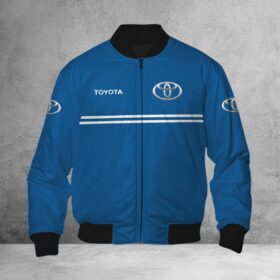 Blouson bomber Toyota Blue