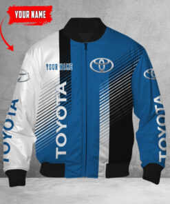 Blouson bomber Toyota Blue