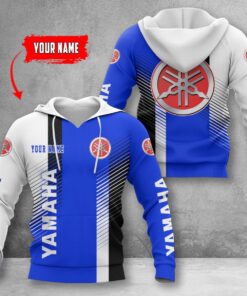 Sweat à capuche Yamaha Blue