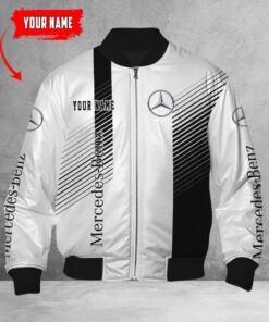 Blouson bomber Mercedes-Benz White