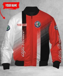 Blouson bomber Alfa Romeo Red
