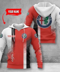 Sweat à capuche Alfa Romeo Red