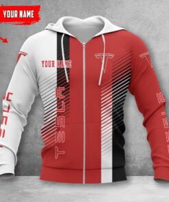 Hoodie zippé Tesla