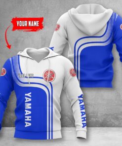 Sweat à capuche Yamaha Blue
