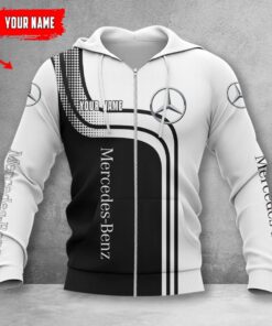 Hoodie zippé Mercedes-Benz White
