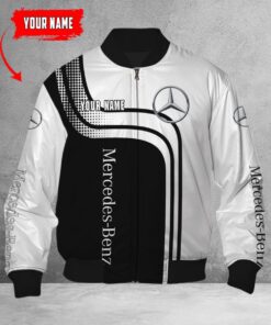 Blouson bomber Mercedes-Benz White