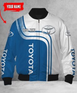 Blouson bomber Toyota Blue
