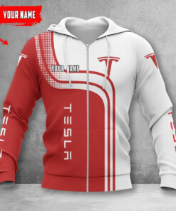 Hoodie zippé Tesla