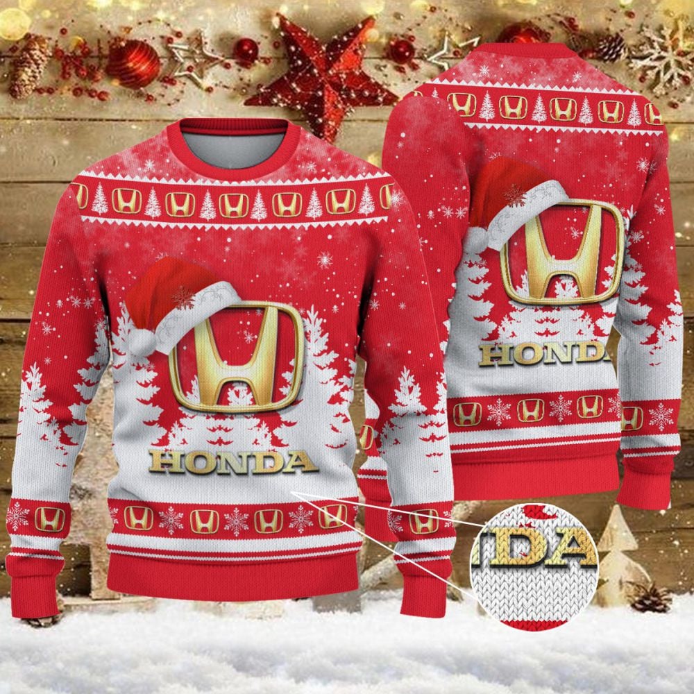 Pull de Noël moche Honda – Ugly Christmas Sweater