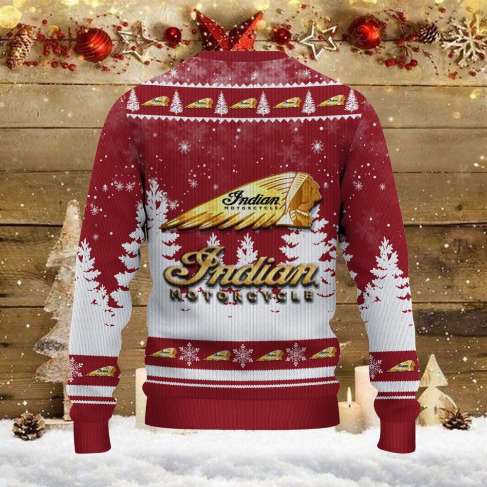 Pull de Noël moche Indian Motorcycle - Ugly Christmas Sweater – Image 3