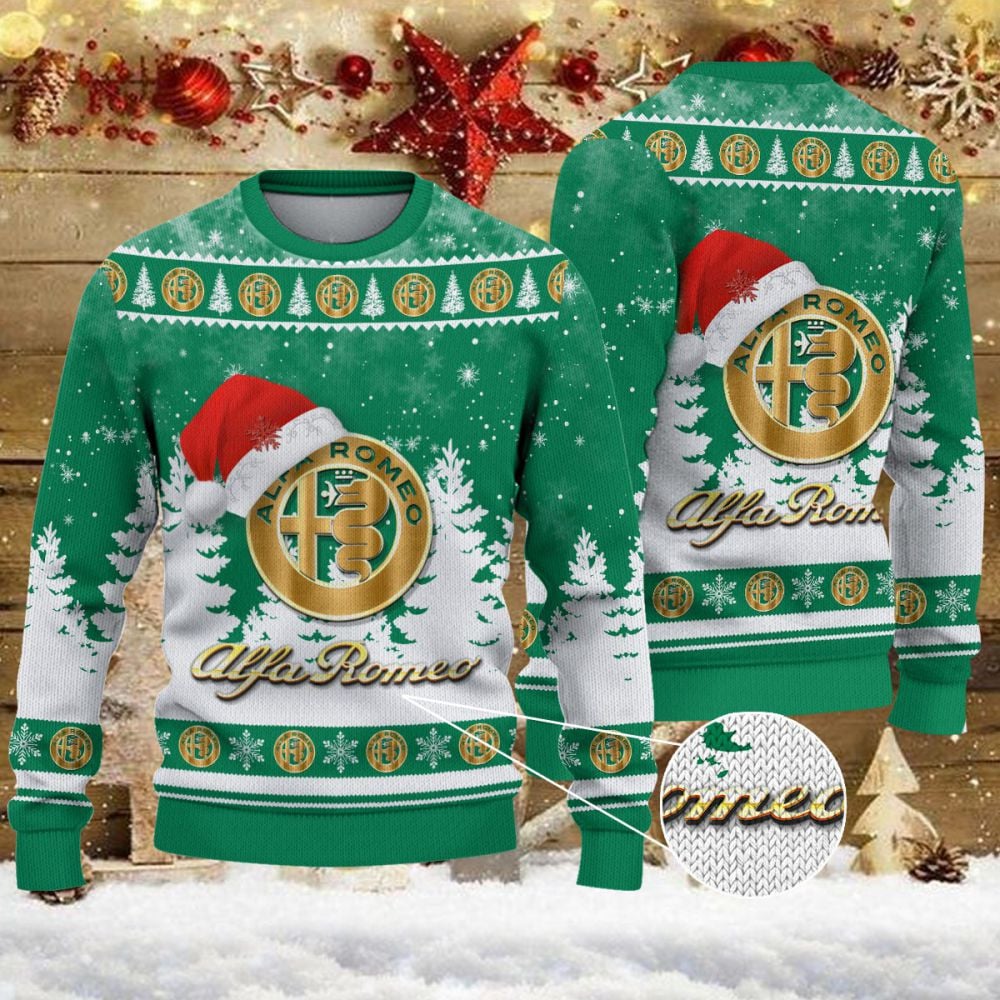 Pull de Noël moche Alfa Romeo – Ugly Christmas Sweater