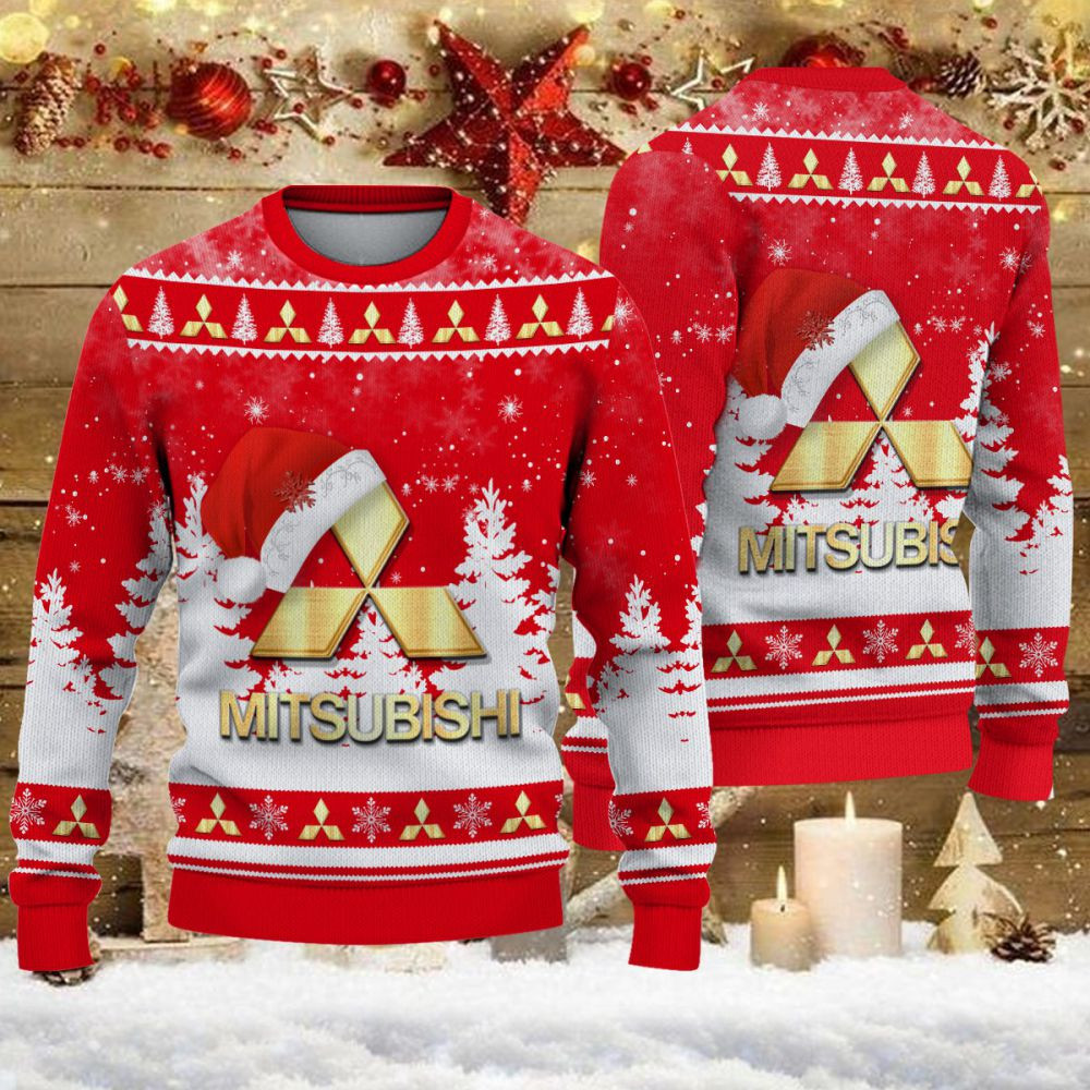 Pull de Noël moche Mitsubishi – Ugly Christmas Sweater