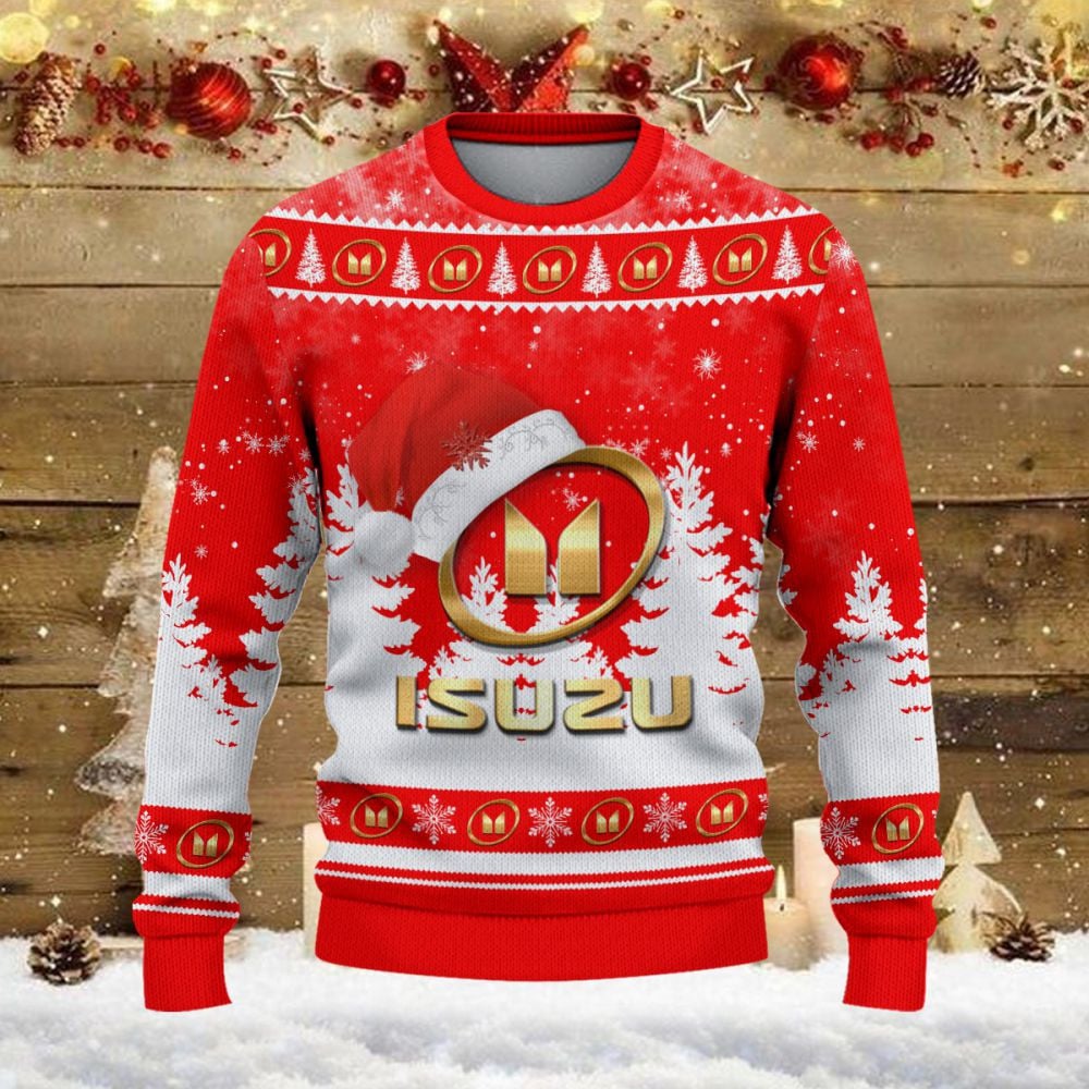 Pull de Noël moche Isuzu – Ugly Christmas Sweater – Image 2