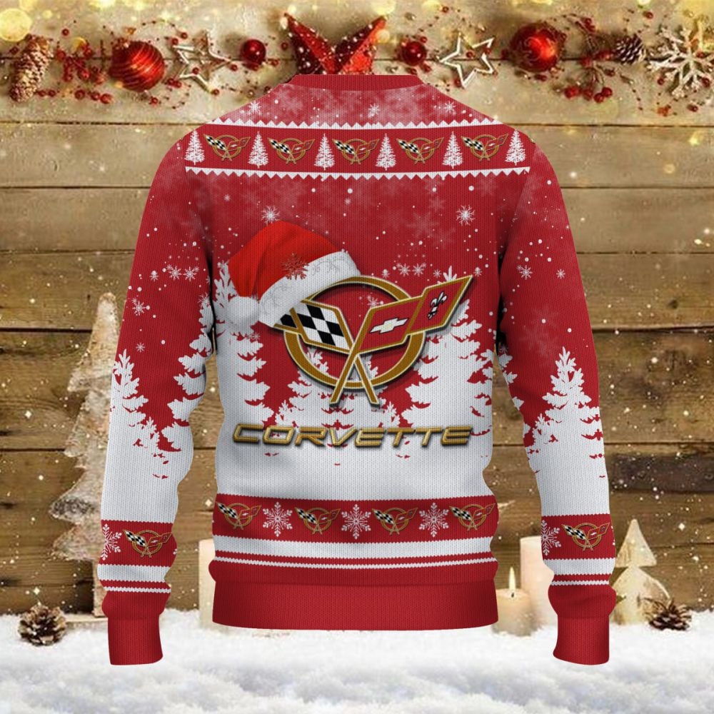 Pull de Noël moche Corvette C5 – Ugly Christmas Sweater – Image 3